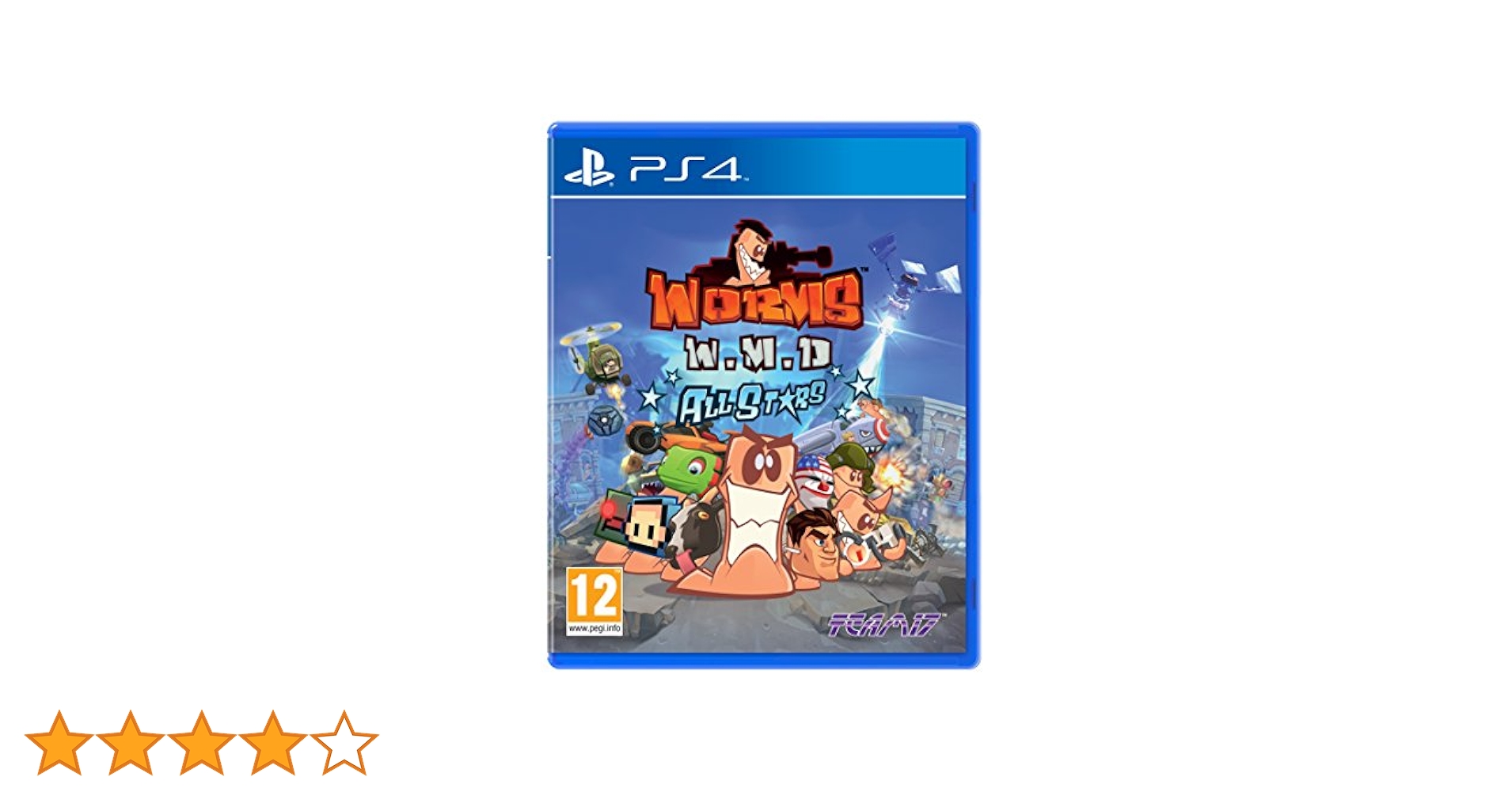 Amazon.co.jp: Worms W.M.D All Stars (PS4) (輸入版） : ゲーム